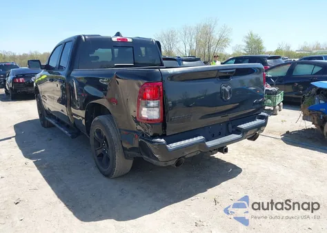 2021 Ram 1500 Big Horn 4X4 6'4 Box from USA, damaged, VIN 1C6SRFBT8MN728741